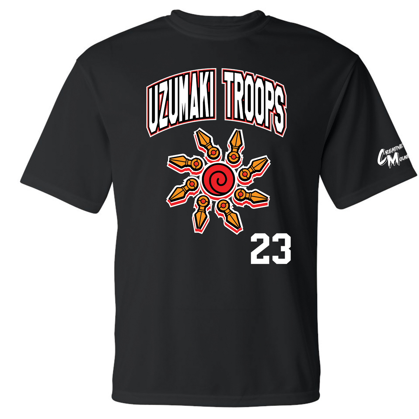 Uzumaki Troop Basketball Tee
