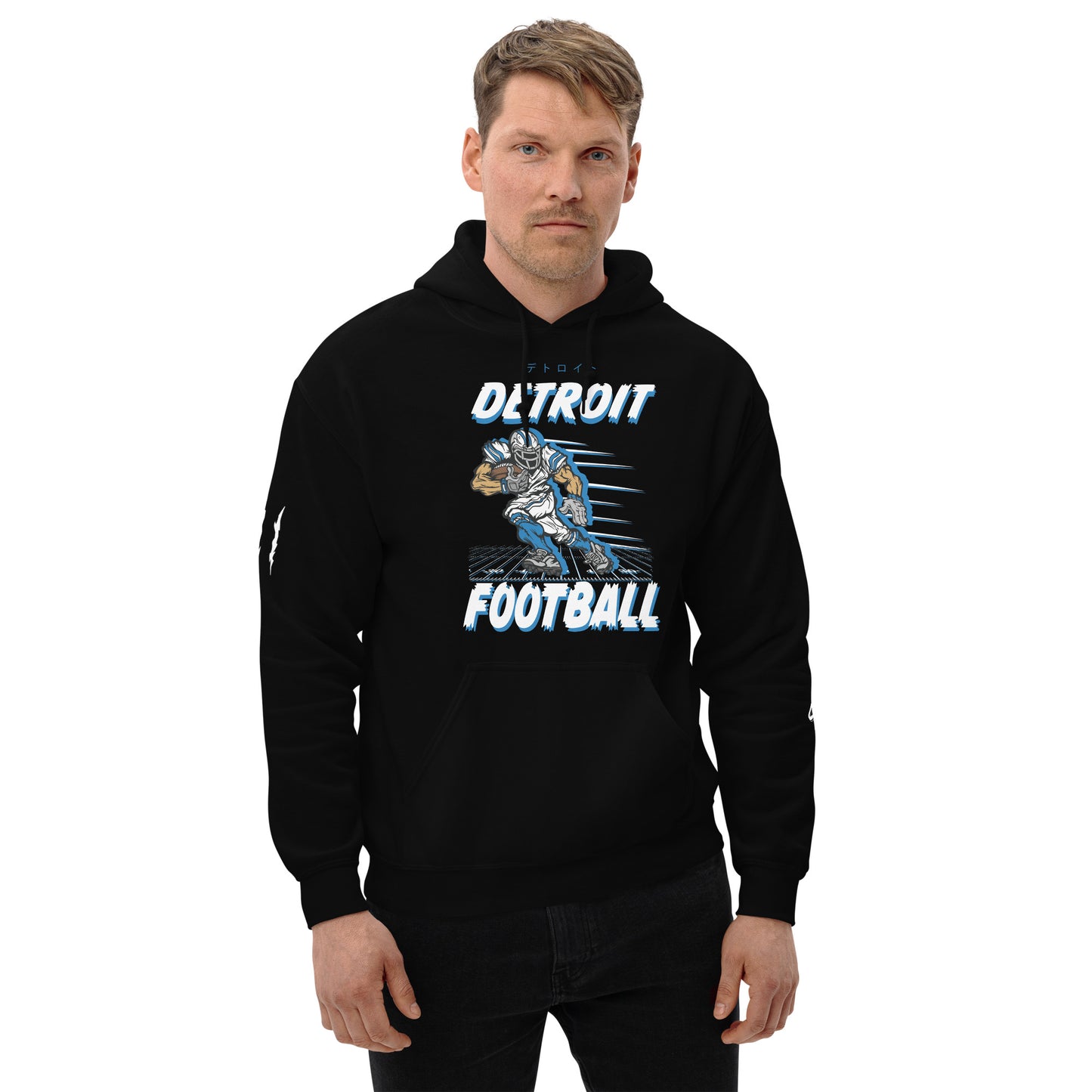 Detroit Football Anime Hoodie