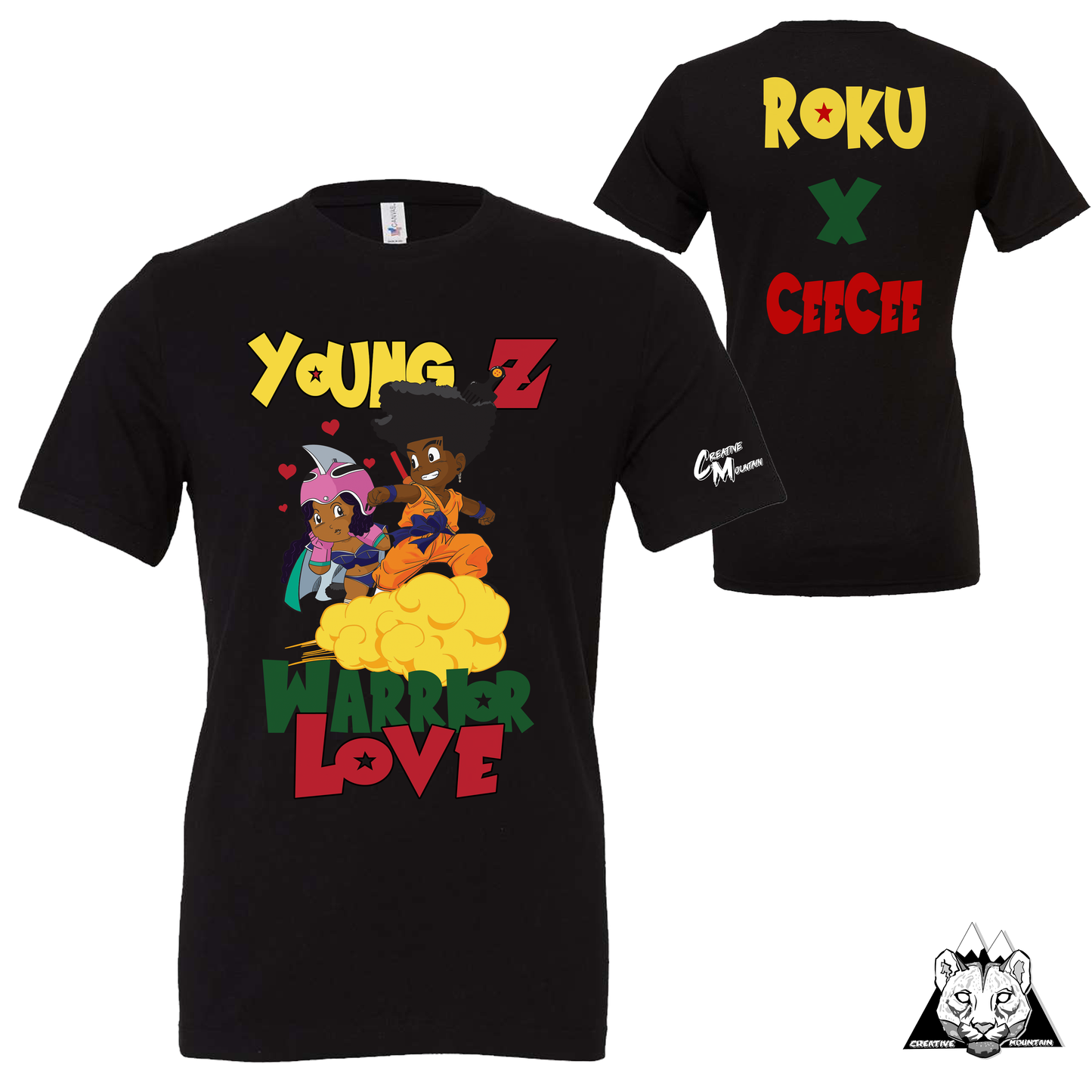 "Young Z Warrior Love" T-shirt