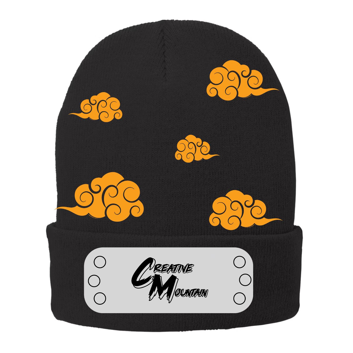 Creative Mountain Ninja Village Headband Beanie