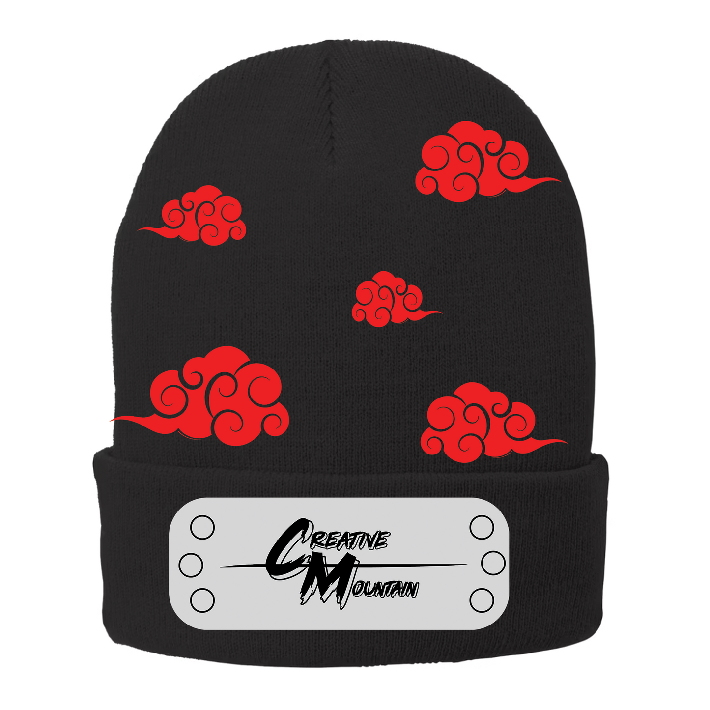 Creative Mountain Ninja Village Headband Beanie