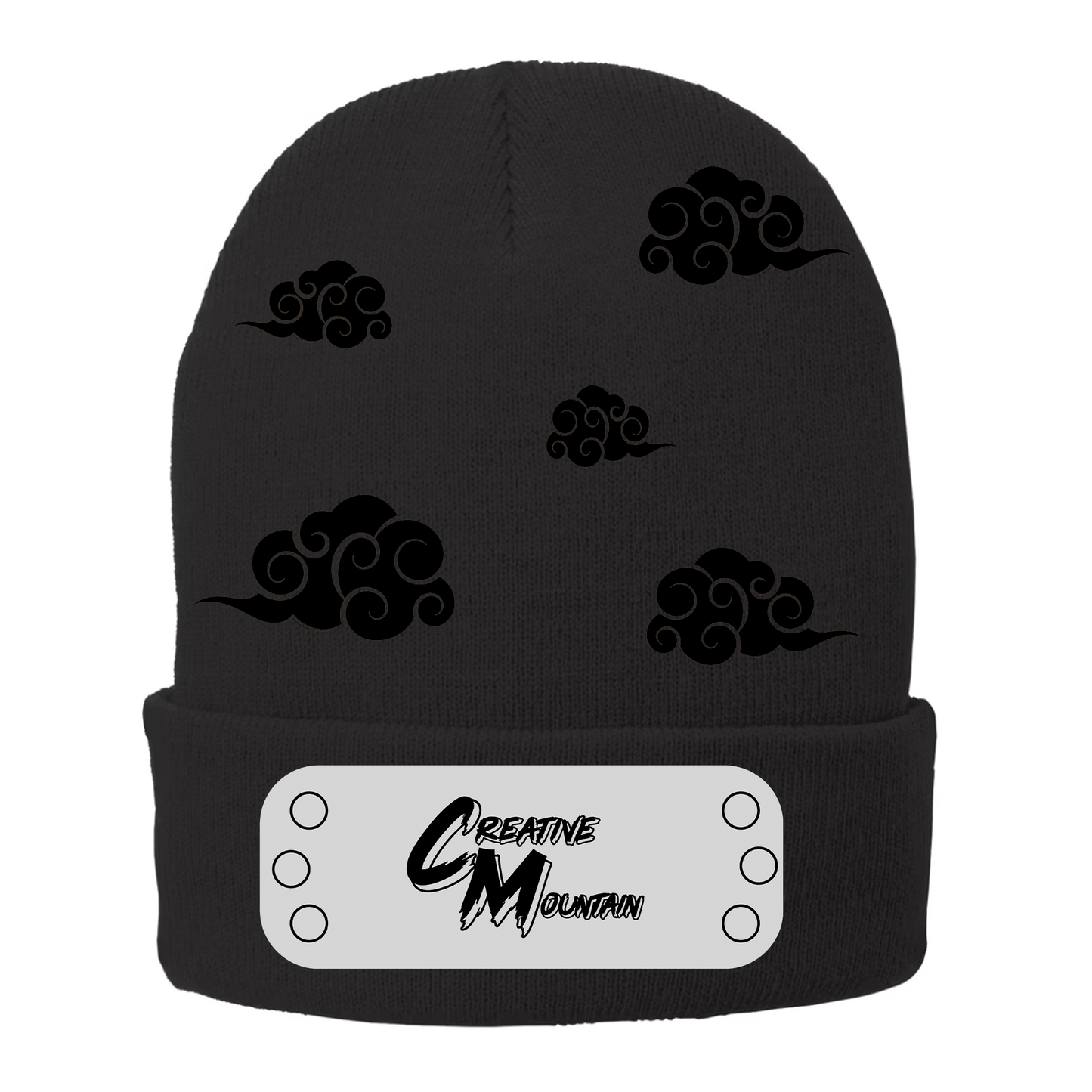 Creative Mountain Ninja Village Headband Beanie