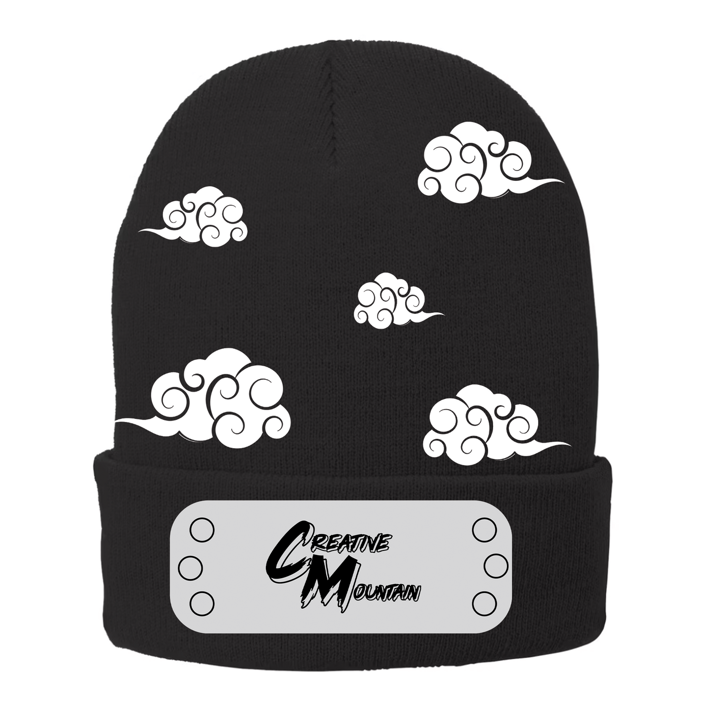 Creative Mountain Ninja Village Headband Beanie