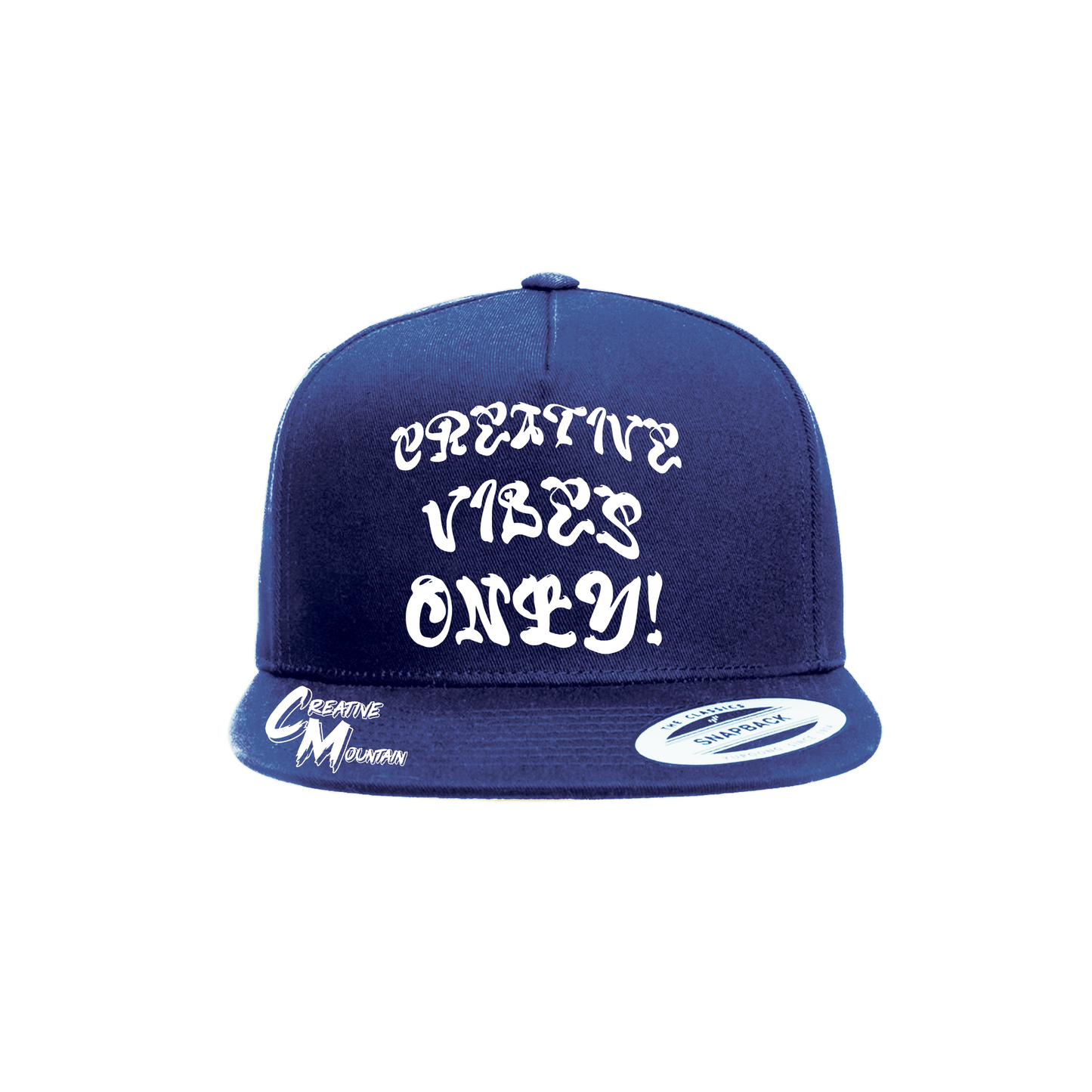 Creative Mountain " Creative Vibes Only!" Snapback Hat