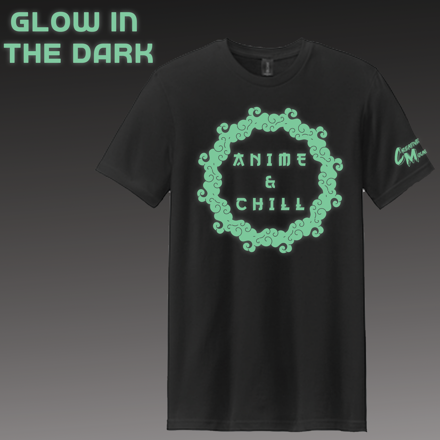 Glow In The Dark Anime & Chill “Wanted” T-shirt