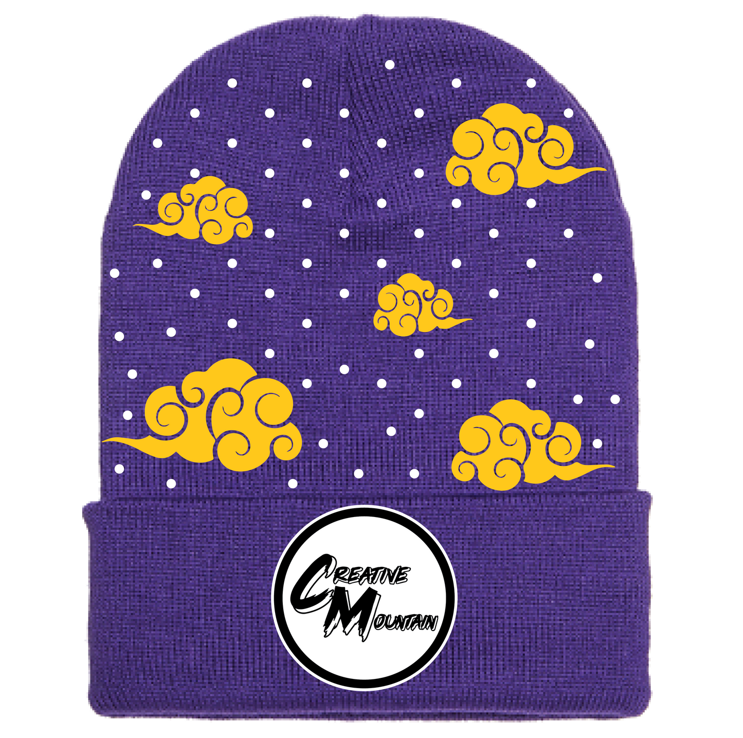 Creative Mountain DBZ Style Rhinestone Beanie