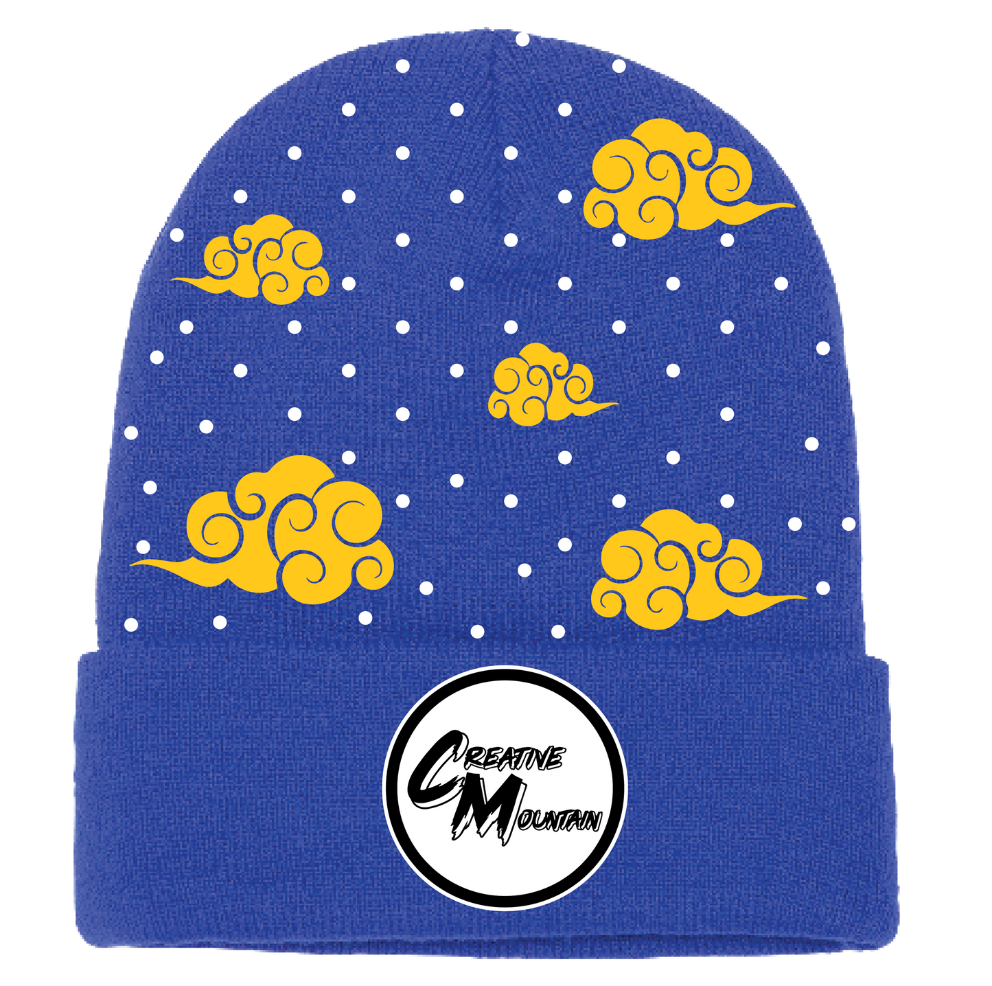 Creative Mountain DBZ Style Rhinestone Beanie