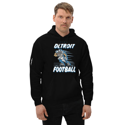 Detroit Football Anime Hoodie