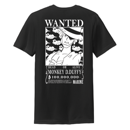 Glow In The Dark Anime & Chill “Wanted” T-shirt
