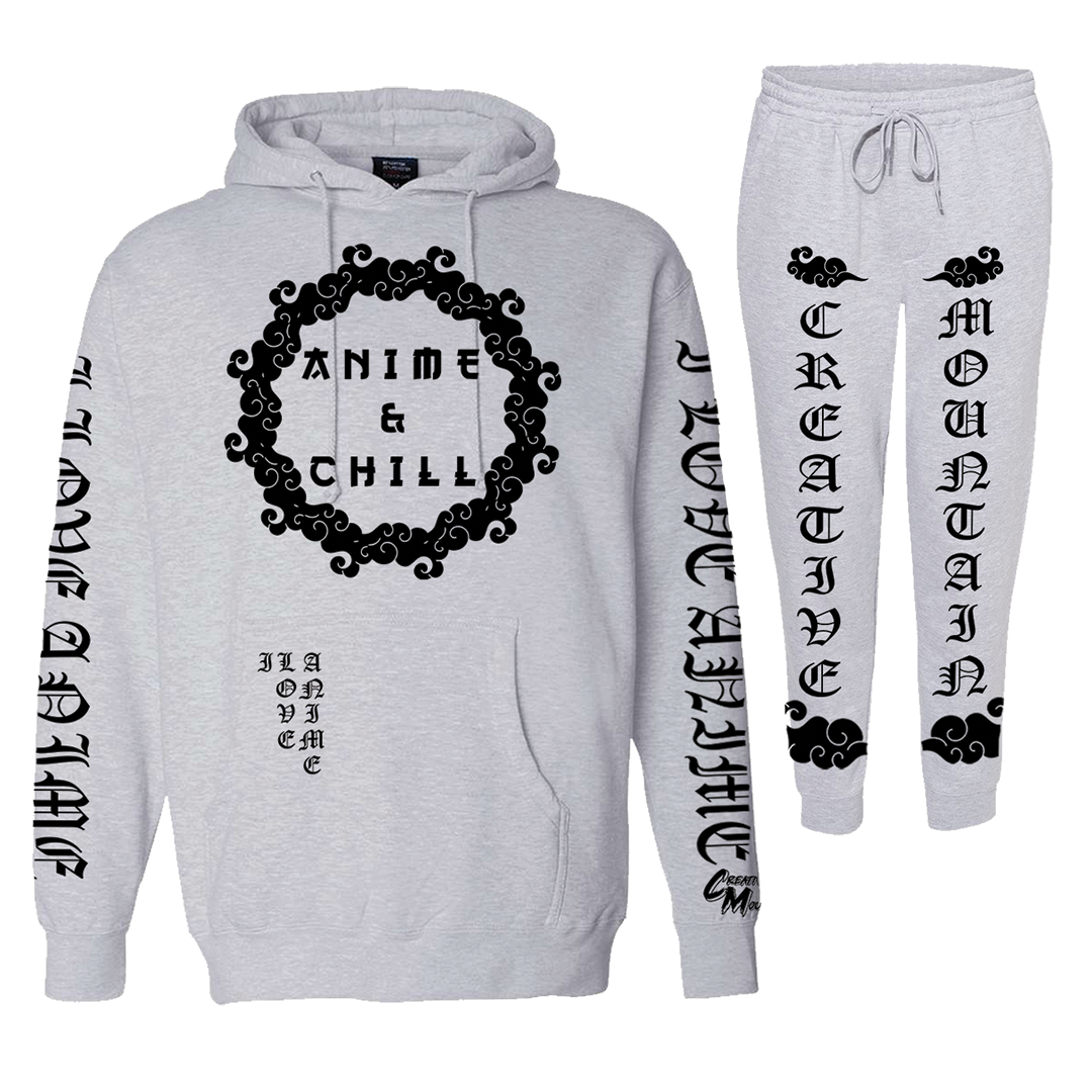 Anime & Chill Cloud Jogger Set