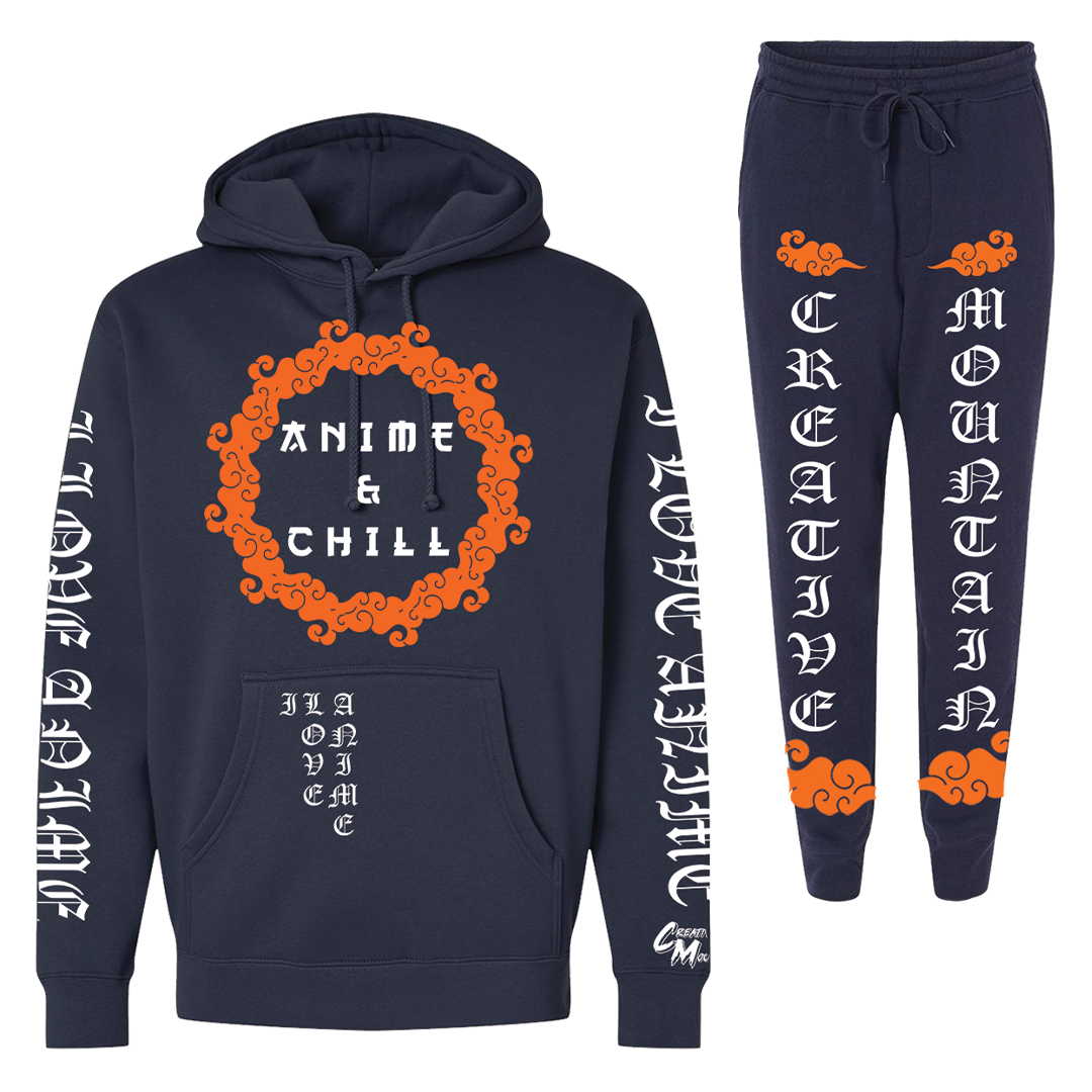 Anime & Chill Cloud Jogger Set