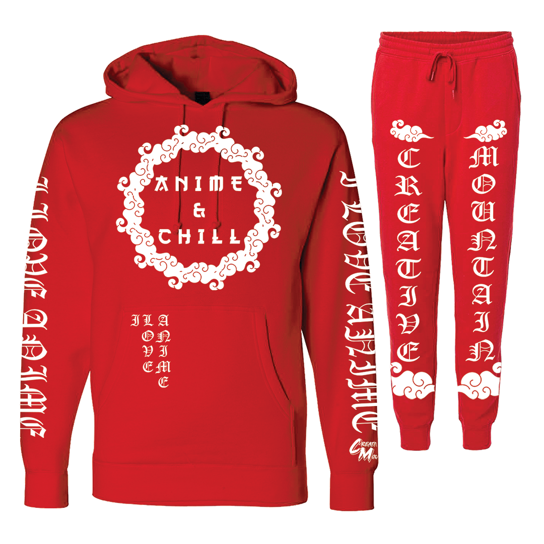 Anime & Chill Cloud Jogger Set