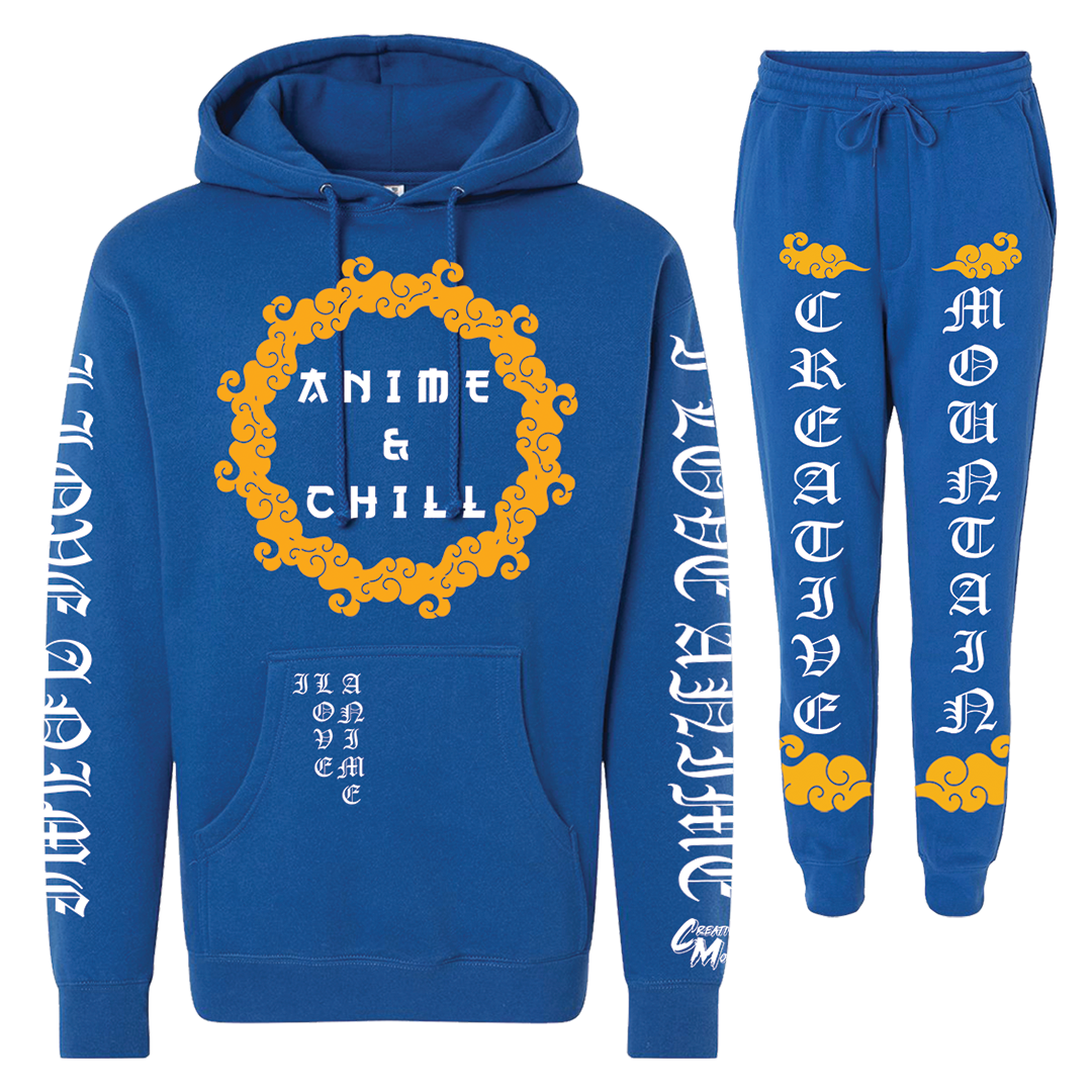 Anime & Chill Cloud Jogger Set