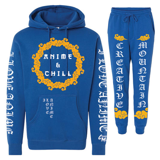 Anime & Chill Cloud Jogger Set