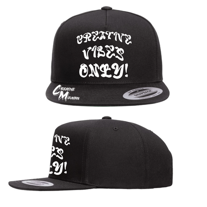Creative Mountain " Creative Vibes Only!" Snapback Hat