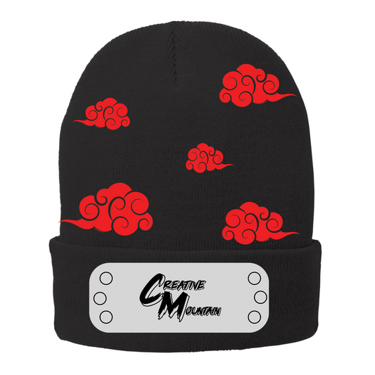 Creative Mountain Ninja Village Headband Beanie