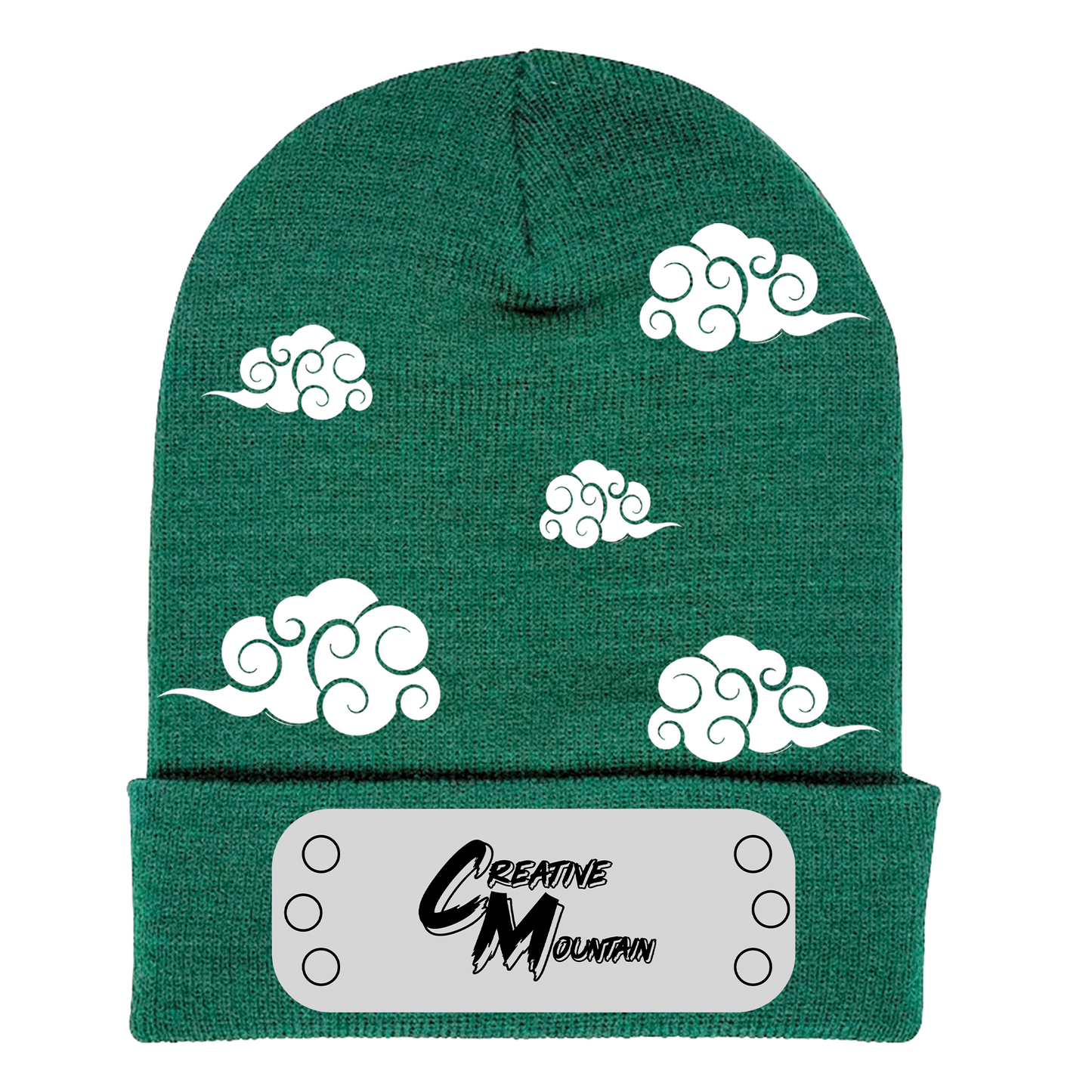 Creative Mountain Ninja Village Headband Beanie