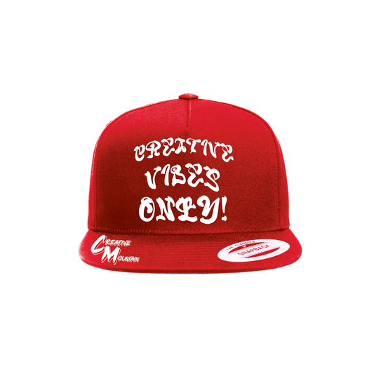 Creative Mountain " Creative Vibes Only!" Snapback Hat