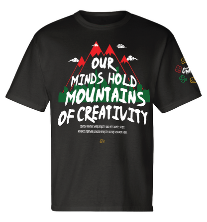 “Our Minds Hold Mountain of Creativity” Juneteenth Edition T-Shirt