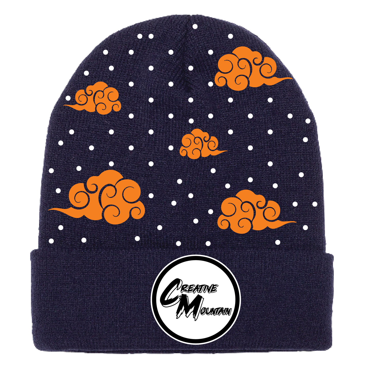 Creative Mountain DBZ Style Rhinestone Beanie